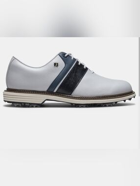 FootJoy FIRE! NIB! The Premiere Series-Packard in White/Navy/Blanc. Sz 7.5 R2S!!